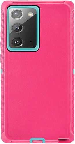 Miniatura 2 de AICase Funda para Galaxy Note 20, protección contra caídas de cuerpo completo, resistente, a prueba de golpes, caídas y polvo, 3 capas, funda