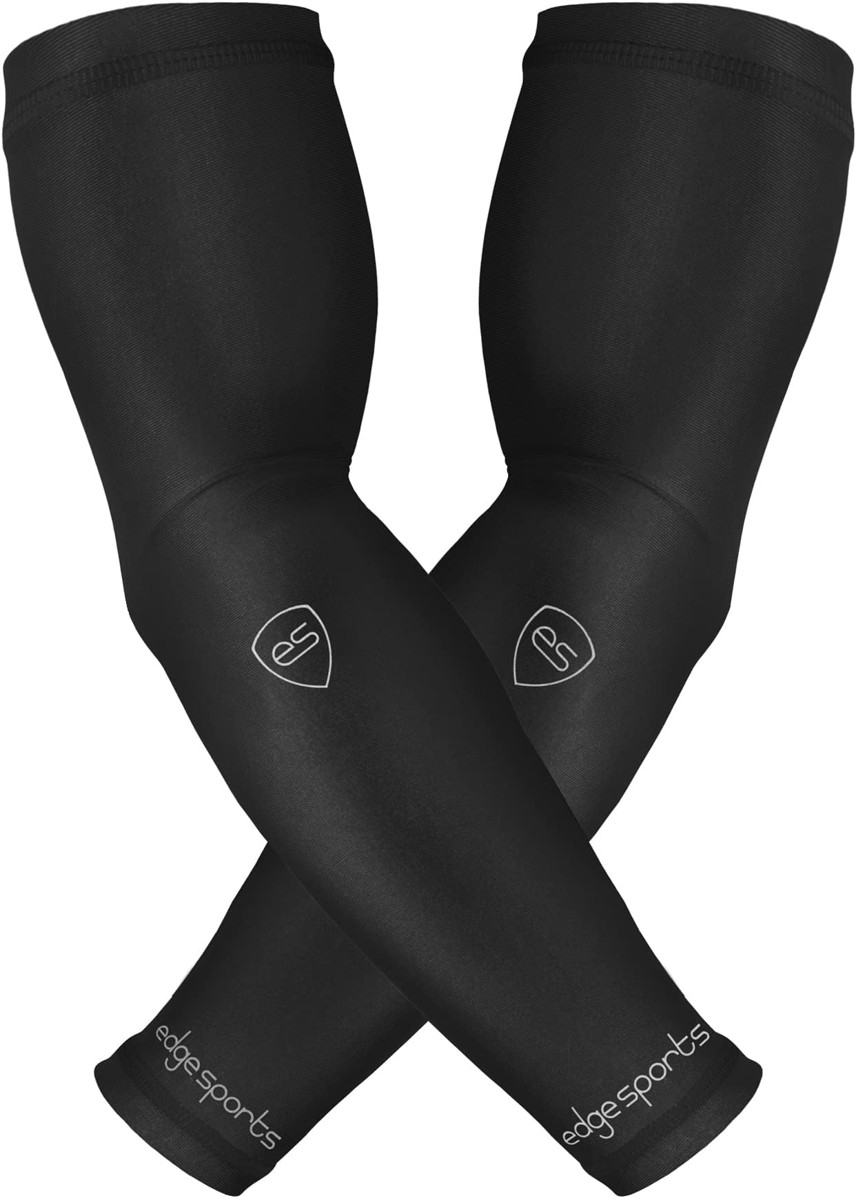 EDGE SPORTSArm Compression Sleeve, Anti-Fumble Football Arm Sleeves 2-Pack