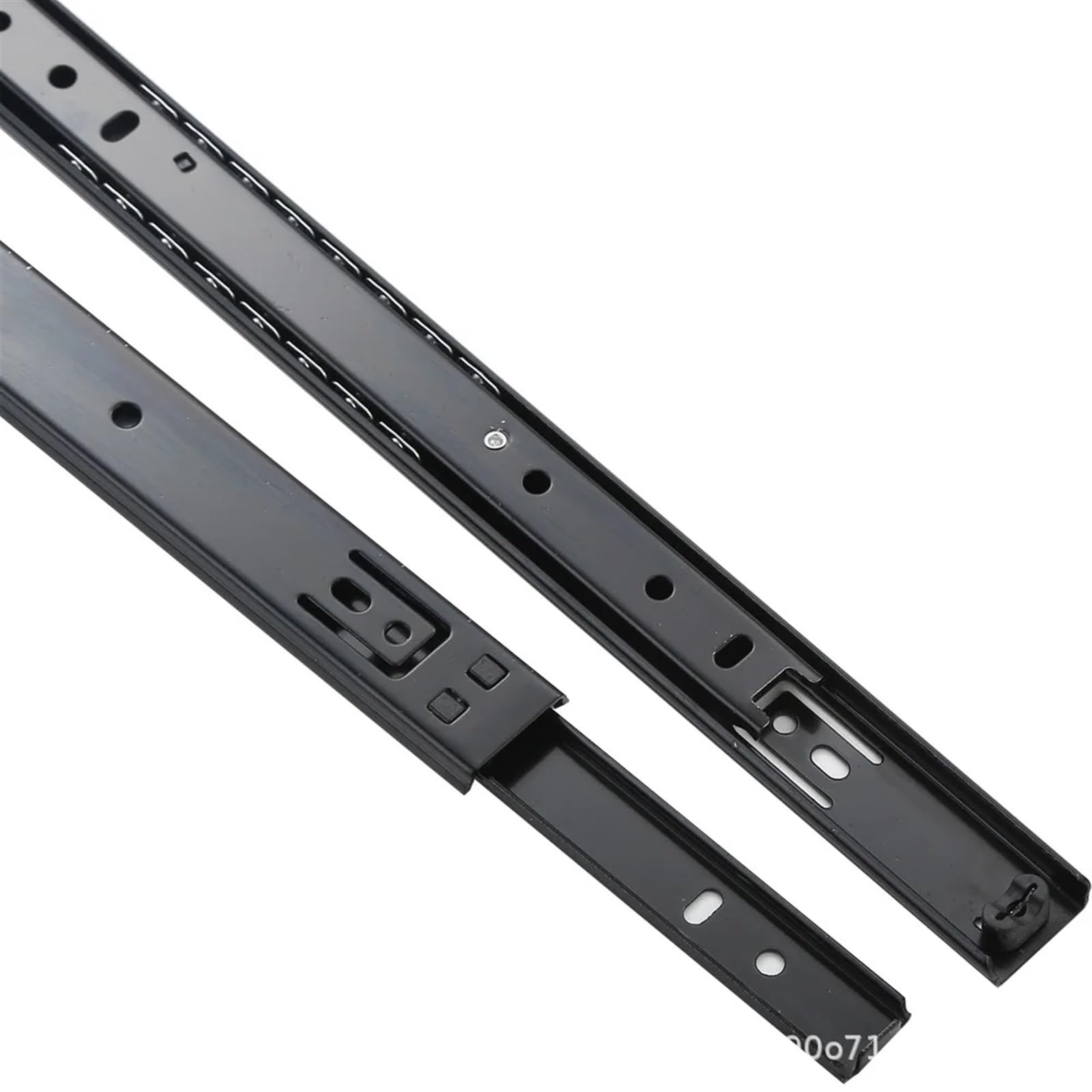 Rail de guidage deux sections acier laminé à froid coulisse tiroir 350mm 2710