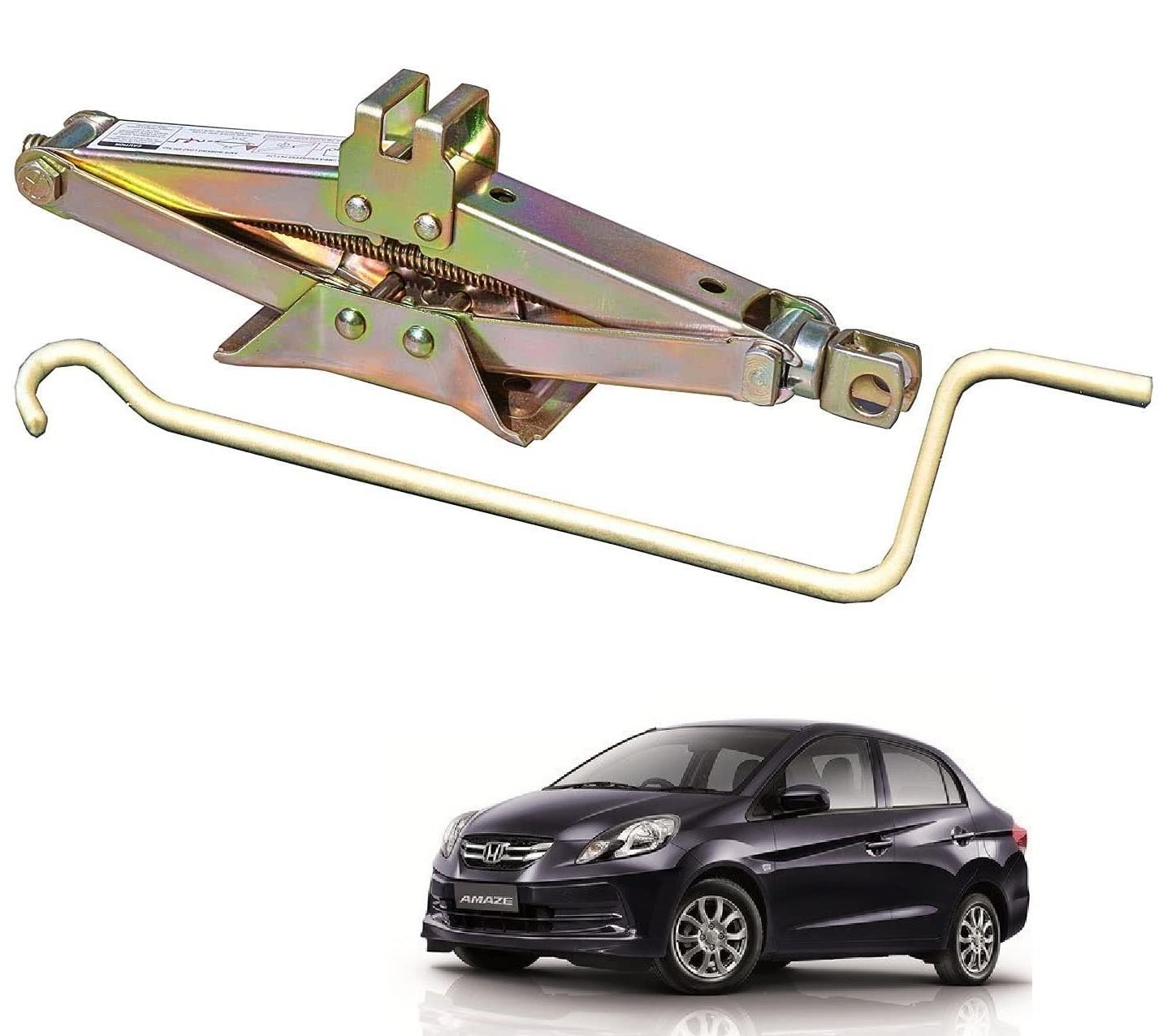 Kozdiko Car Manual Scissor Jack for for Honda Old Amaze (2013-2017)