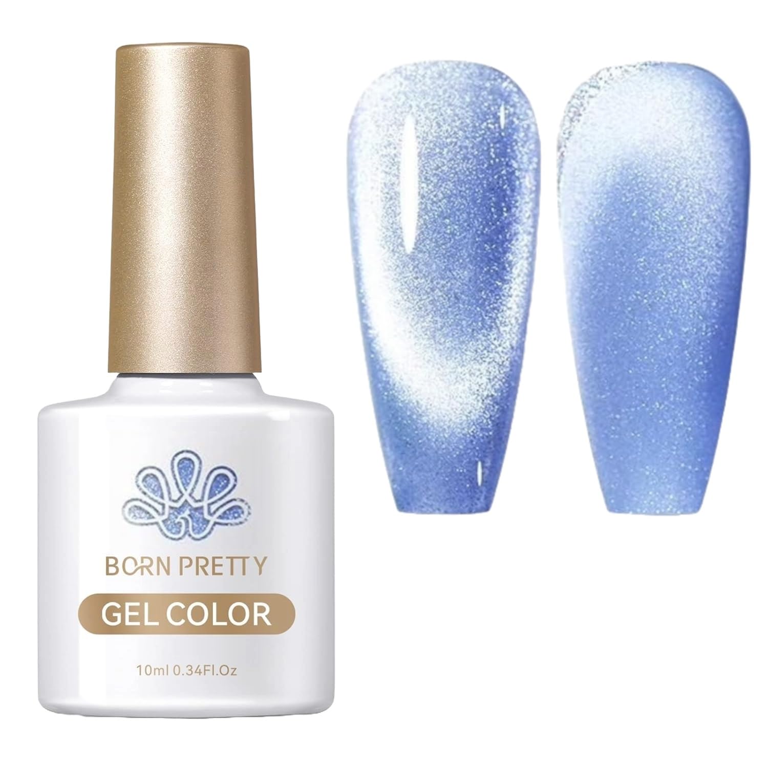 BORN PRETTY Sea Blue Cat eye Magnetic Gel Polish 10ml UV Gel Nailpolish From Say Wow Store - SC06-picture-10