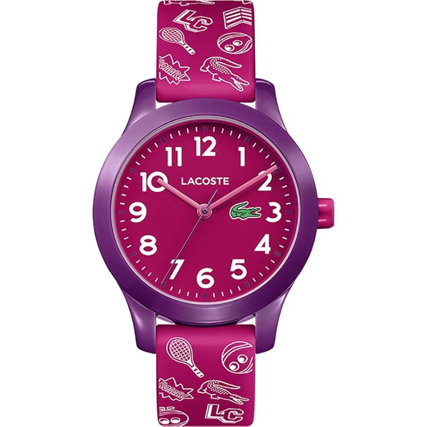 Immagine del prodotto Lacoste Orologio Analogico al Quarzo Da Bambini con Cinturino in Silicone Rosa - 2030012