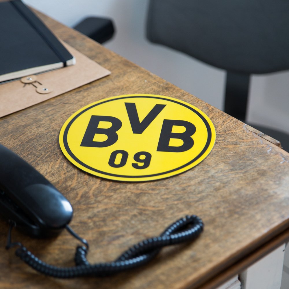 Borussia Dortmund Alfombrilla para ratón Redonda