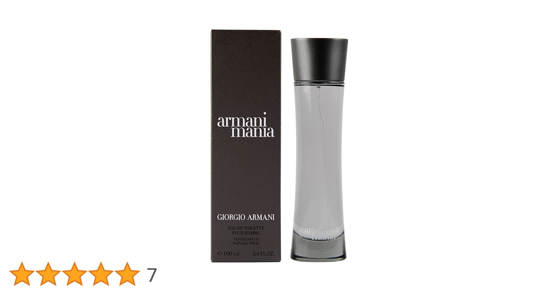 Giorgio Armani Mania Eau de Toilette For Men, 100ml : Amazon.in