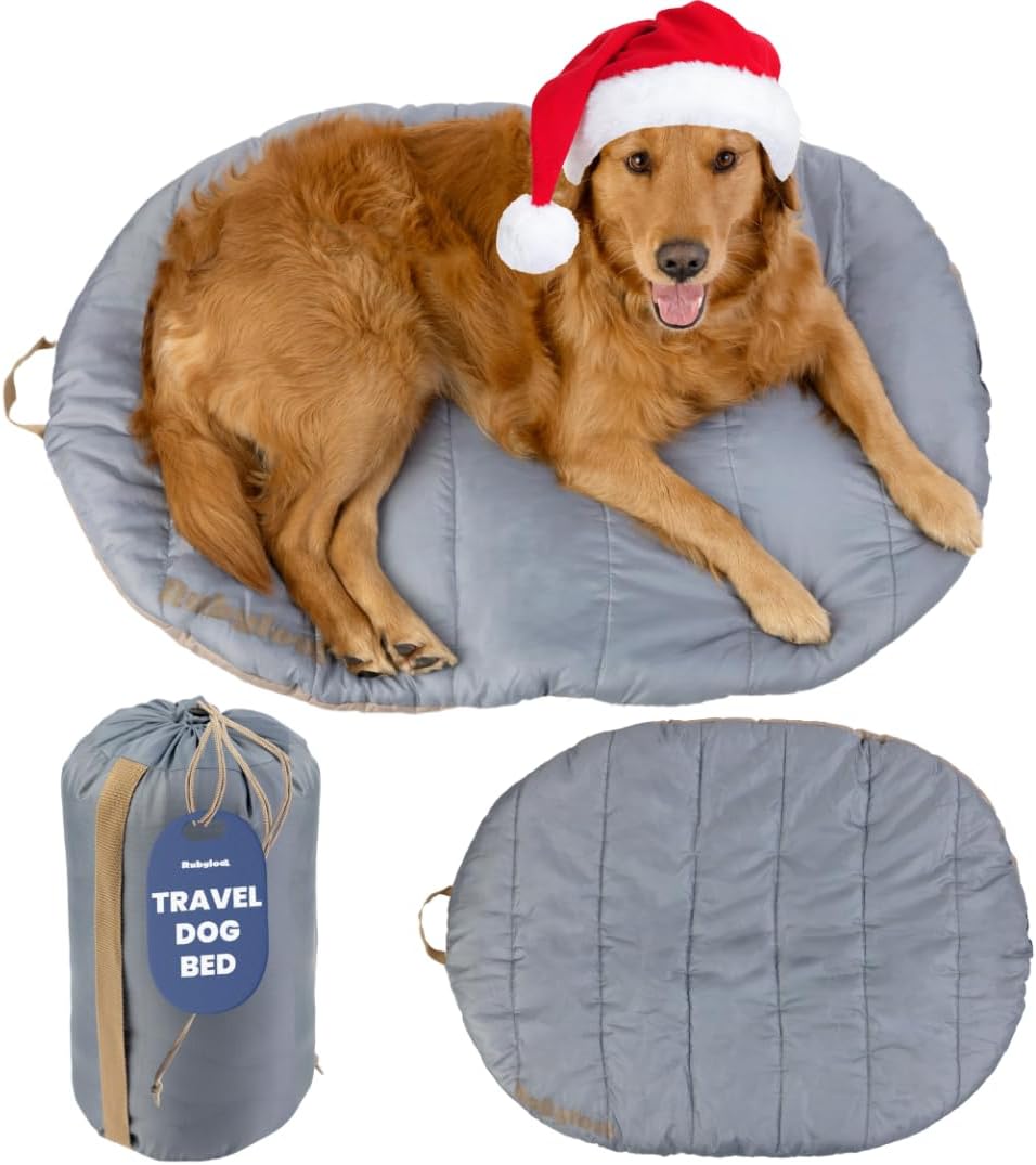 Portable Dog Bed (42″x30″) – Lightweight, Washable, Water-Resistant Portable Dog Bed (42″x30″) – Lightweight, Washable, Water-Resistant