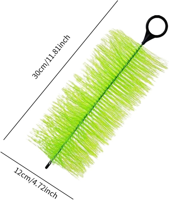 5Pcs Fish Pond Filter Brushes,Koi Pond Filter,Lightweight,Easy to Use,Fish Tank Aquarium Water Skimmer Cleaning Brush, 30cm