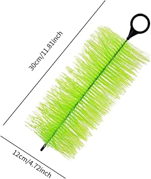 5Pcs Fish Pond Filter Brushes,Koi Pond Filter,Lightweight,Easy to Use,Fish Tank Aquarium Water Skimmer Cleaning Brush, 30cm