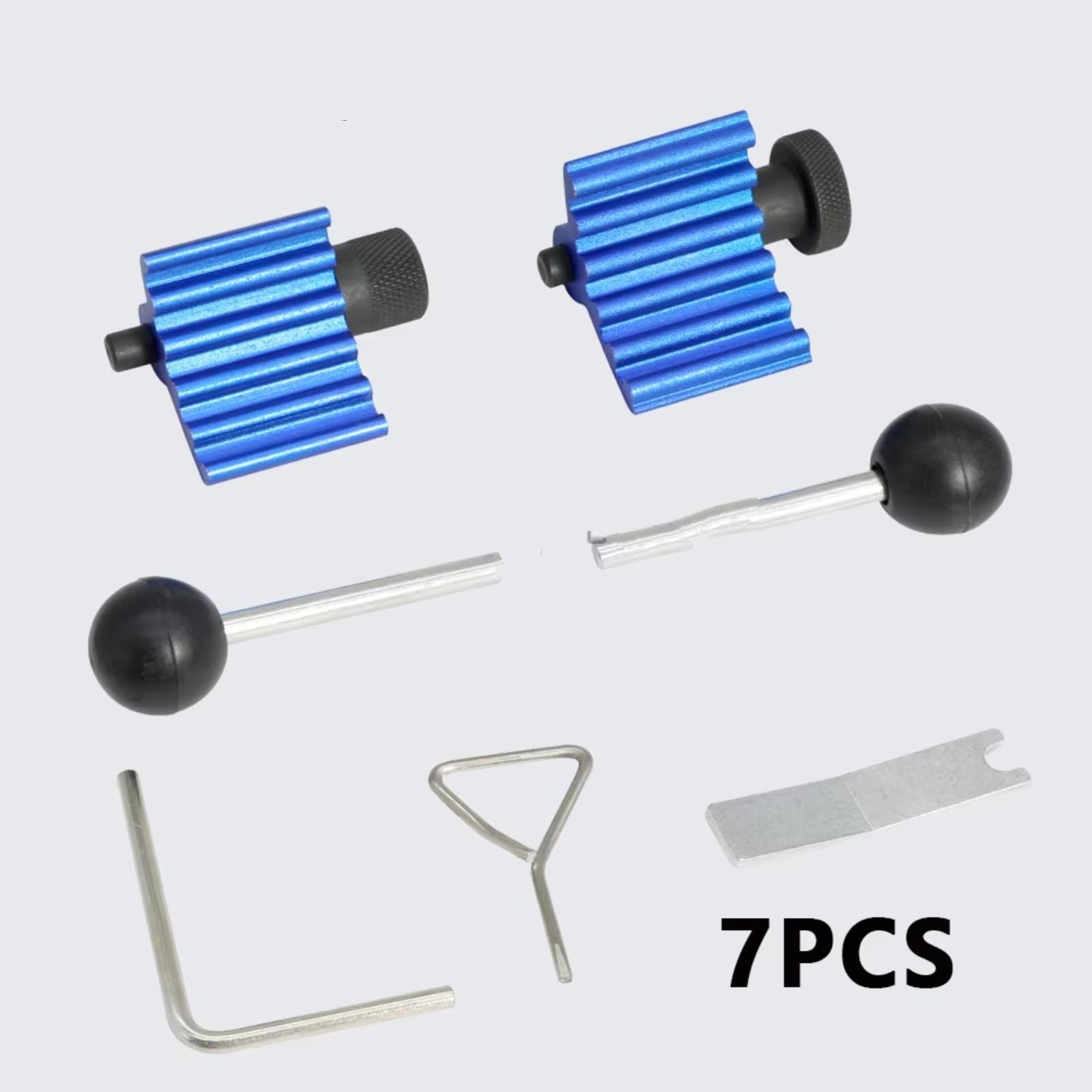 Kit Messa in Fase Motore Compatibile con A2 per A3 A4 A6 Kit Strumenti per La Messa in Fase Motore dell'automobile T10050 Sostituisci Gli Accessori Set Parti T10100 | [](7PCS)