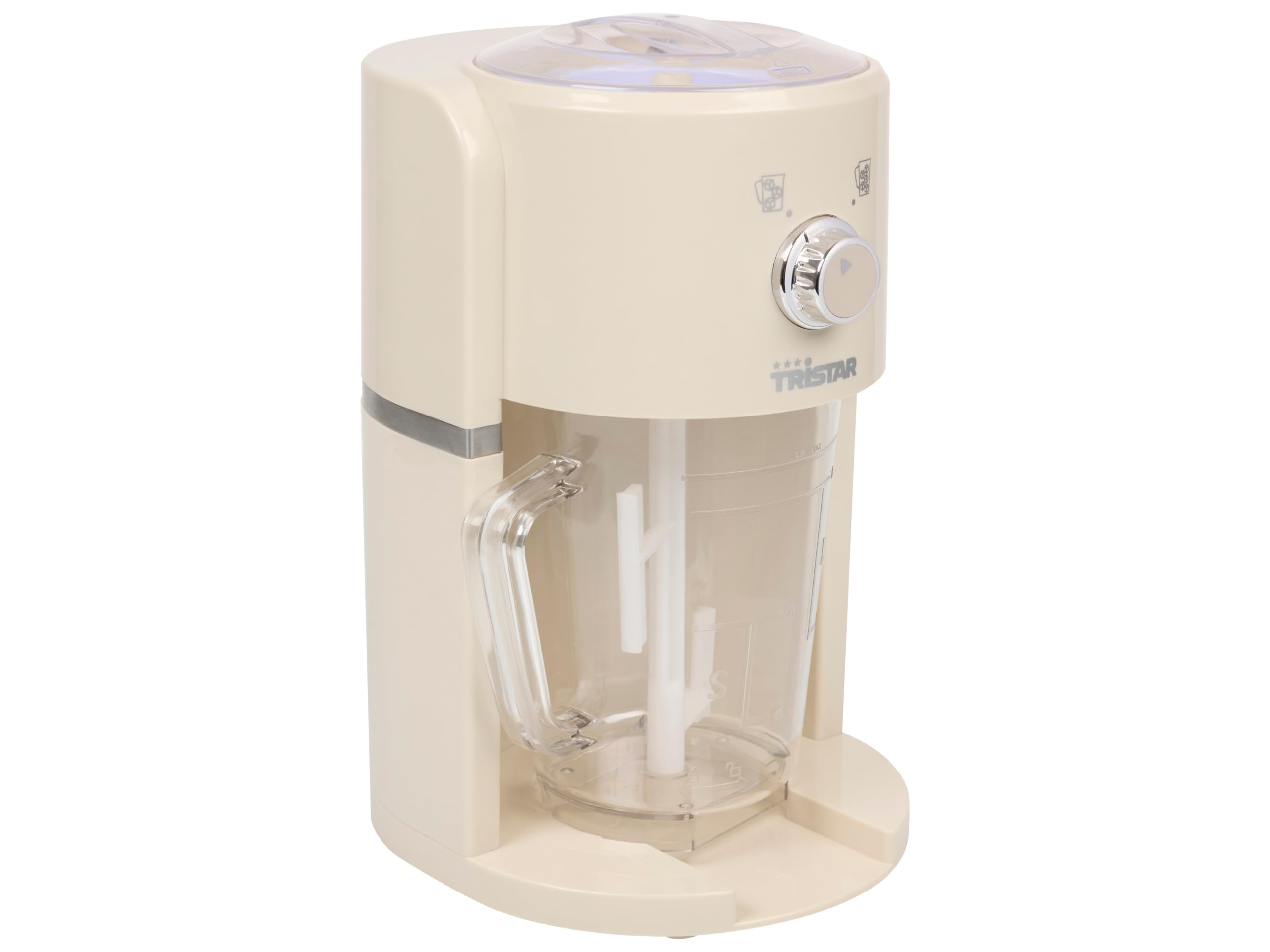 Tristar Slush maszyna do lodów - 2 rozmiary kruszonych lodów - 250 g lodu na minutę - 1,1 l nalewak - pojemnik na lód 600 ml - KD-7310