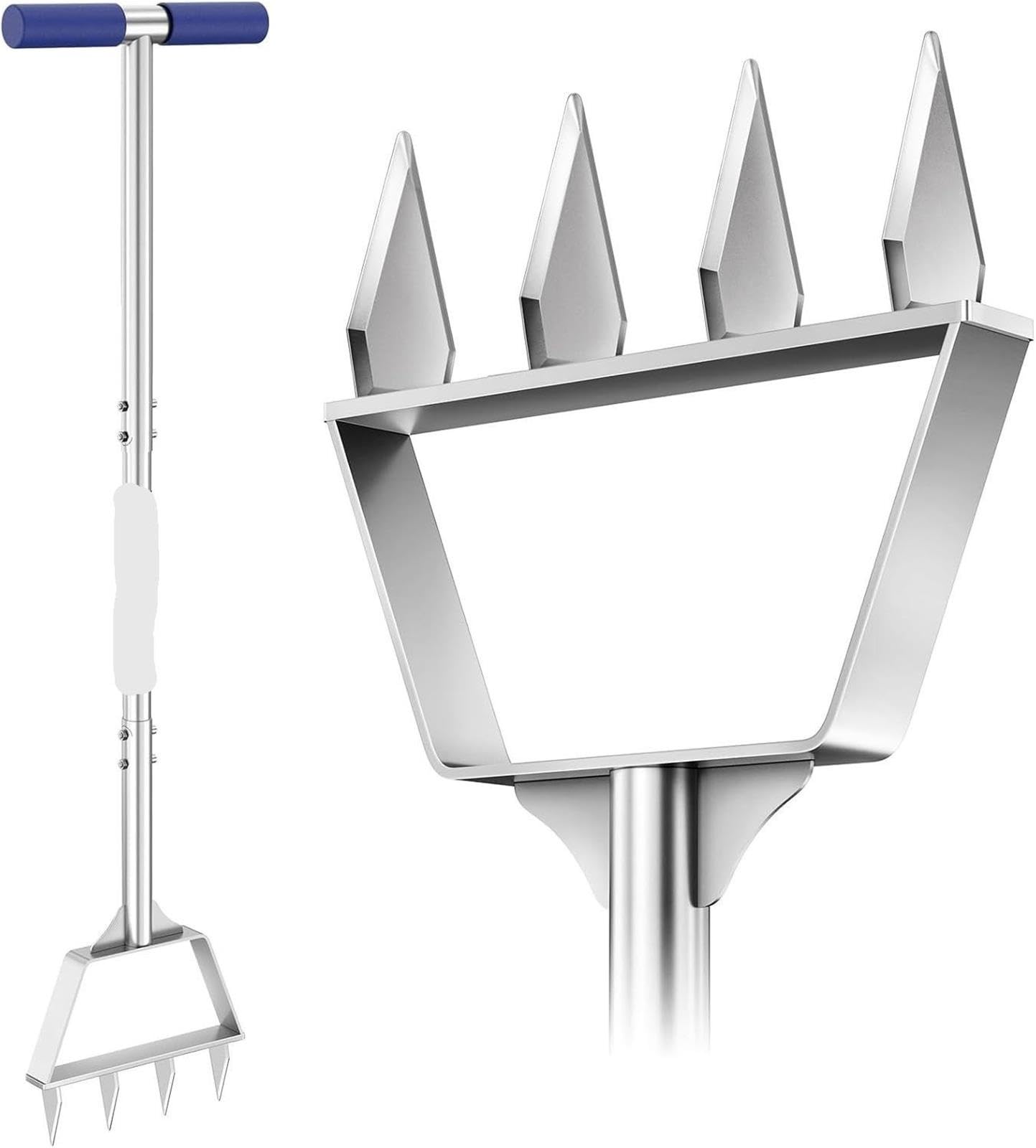 Aérateur de Gazon Pelouse Perforateur de pelouse Manuel