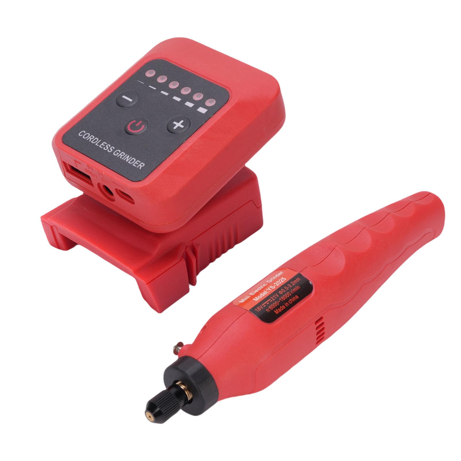 Jiawu Piccola Smerigliatrice a Batteria 20V Stampo Alimentato a Batteria Ricaricabile per Incisioni Precise Taglio Rettifica Lavoro Manuale Domestico 460g