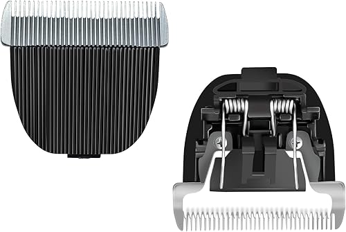 Miniatura 6 de Audoc Cuchillas de repuesto para cortadora de aseo para perros, cerámica y acero inoxidable, bajo ruido, se adapta a Oneisall Pet Clippers