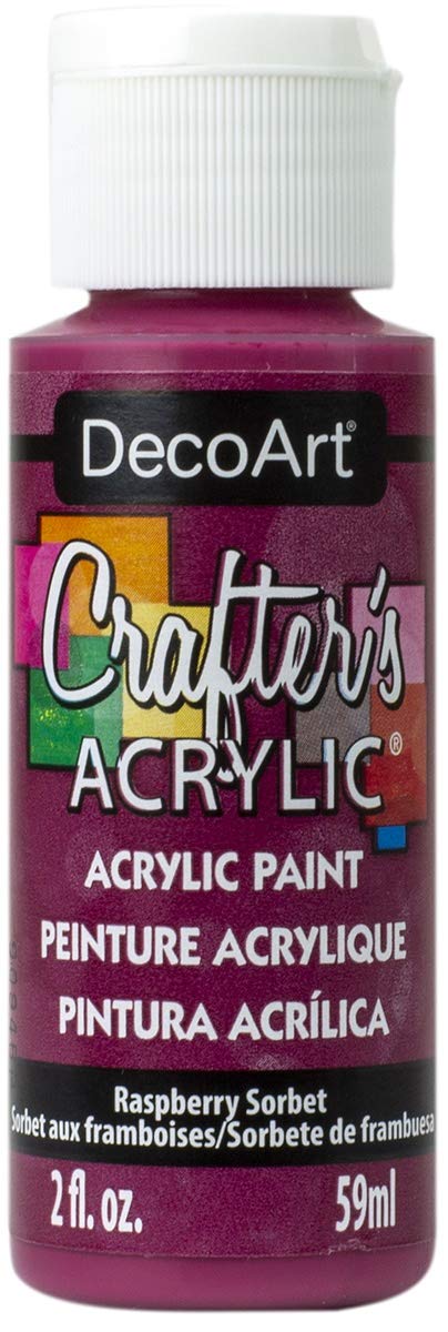 DecoArtCRAFTR ACYL 2OZ RASPBERRY SRBT