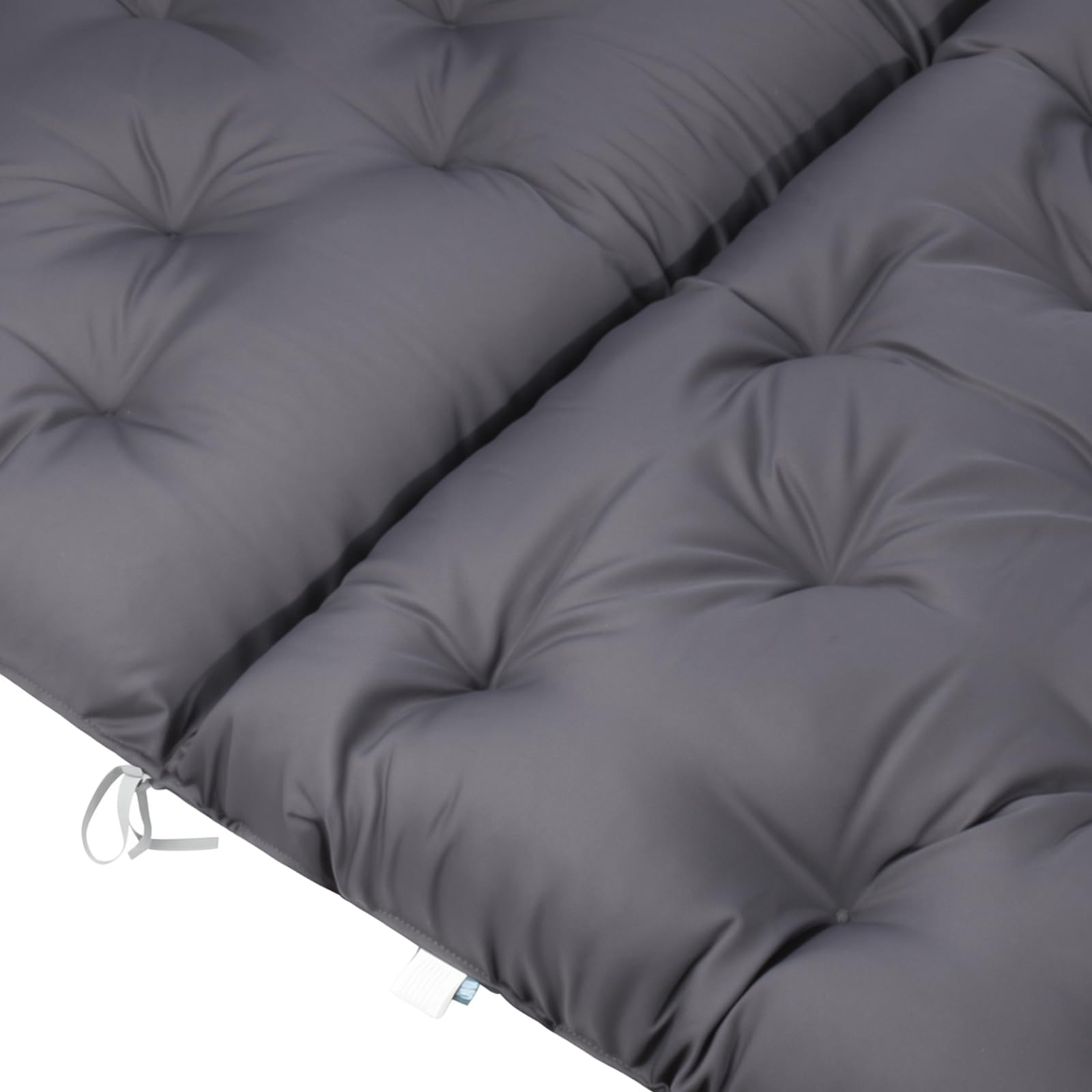 Homecall Palettenkissen Bankauflage mit Niedriger Rückenlehne 120 x 140 cm | Hollywoodschaukel, Europaletten Sitzkissen, Gartenbank, Beidseitige für Balkon & Garten & Paletten