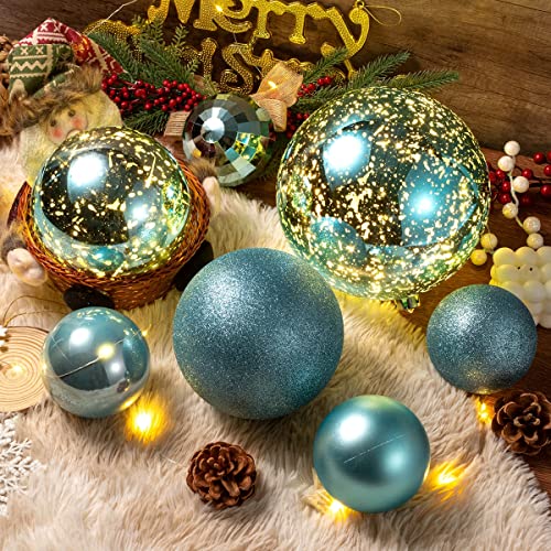 image for XmasExp 8in Large Christmas Ornaments Christmas Ball Ornaments Giant T