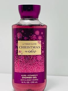 Bath and Body Works A Thousand Christmas Wishes Shower Gel Wash 10 Ounce Limited Edition Scent