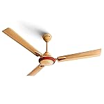 Longway Starlite-1 1200mm/48 inch High Speed Anti-dust Decorative 5 Star Rated Ceiling Fan 400 RPM with 3 Year Warranty (Golden Beige, Pack of 1)