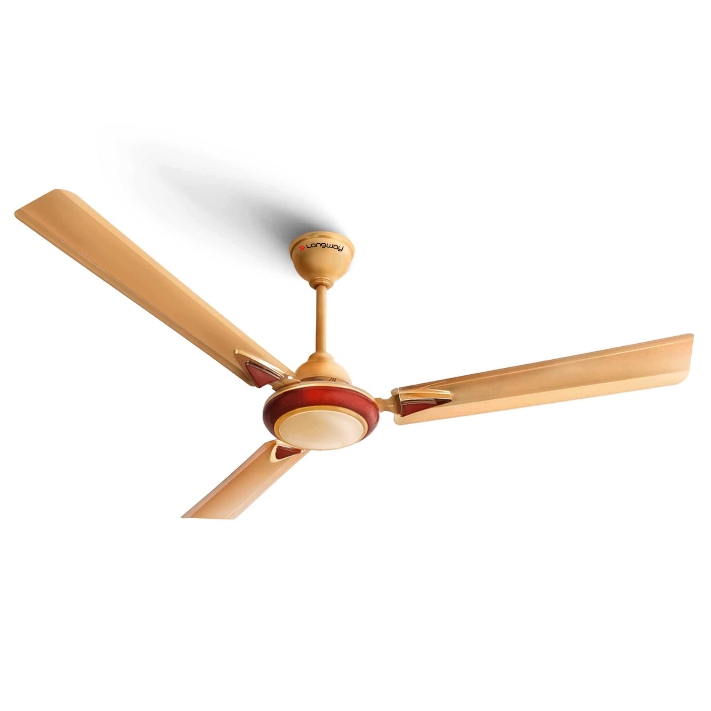 Longway Starlite-1 1200mm/48 inch High Speed Anti-dust Decorative 5 Star Rated Ceiling Fan 400 RPM with 3 Year Warranty (Golden Beige, Pack of 1) (B07PB5THVV) Amazon Price History, Amazon Price Tracker