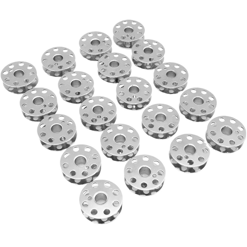 10/20/50/80/100 szt. Metalowe szpulki do szycia maszyn Singer Featherweight 221 301 Akcesoria(80 PCS)