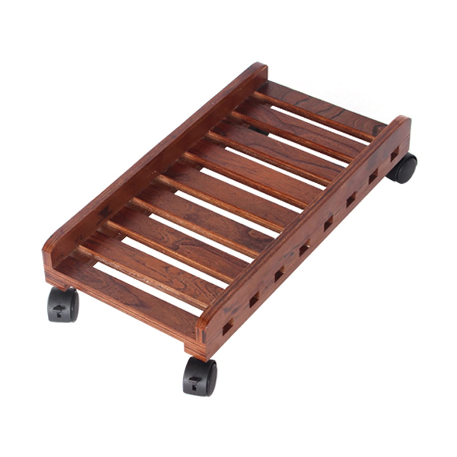 Soporte for PC Estante for Caja de PC, Soporte Ajustable y móvil con Ruedas, Torre for PC y Carro for CPU, Estante Protector de CPU Debajo del Escritorio