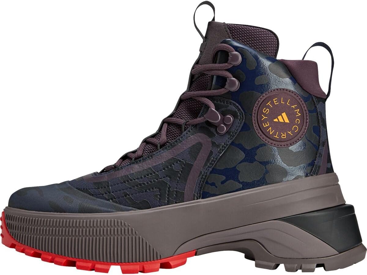 adidas TERREX, x aSMC Hiking Boot - Women's, Charcoal/Legend Ink/Action Red, 7.5