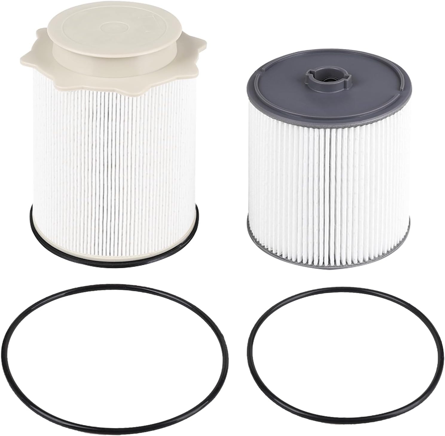 Yinlowa 6.7 Cummins Fuel Filter Water Separator Set for 2019-2024 Ram 2500 3500 4500 5500 6.7L Turbo Diesel - Replaces 68157291AA 68436631AA 68065608AA PF46152 FS53000 DF99085 2-Piece Kit