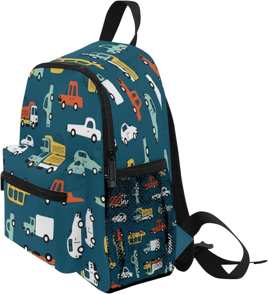 senya Cute Toddler Backpack Mini Travel Bag Car Childish Truck for Baby Girl Boy Age 3-7 - Image 3