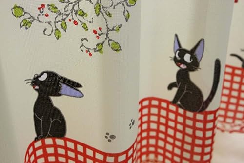 Miniatura 5 de Studio Ghibuli Kiki's Delivery Service Cafe Curtain Walking Jiji Made in Japan