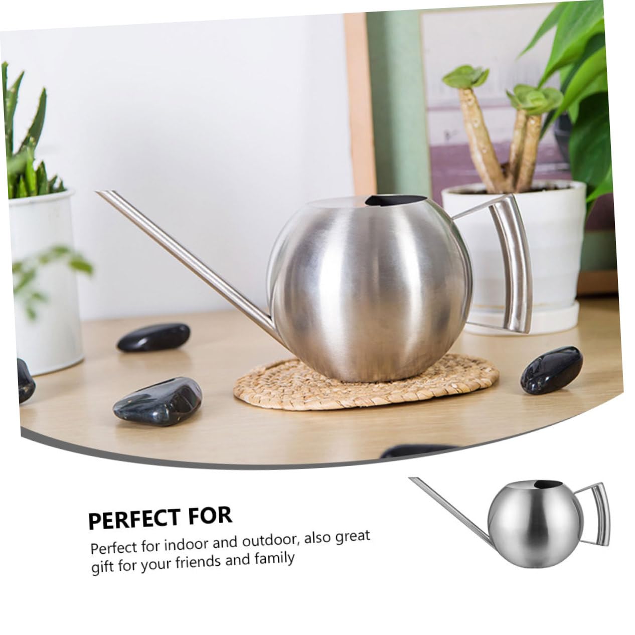 Yardwe Annaffiatoio Da Giardino Con Beccuccio Da 1 Litro Impugnatura Ergonomica Facile Da Riempire Per Piante Da Appartamento E Piante in Vaso