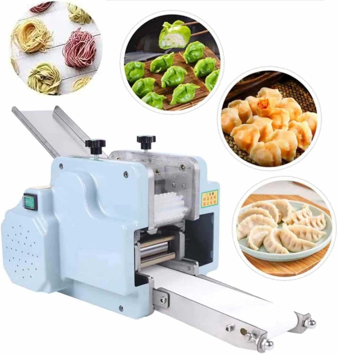 HTTGDGDH Automatic Dumpling Maker Machine, 140W With Stainless Steel Wrapper Press - Ideals For Home Kitchen And Restaurant Use,Noodlemold