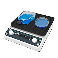 Vista 9 de JOANLAB Mezclador de agitador orbital de laboratorio 40-200rpm Modos ajustables, temporizados y continuos, agitador de rotor orbital digital