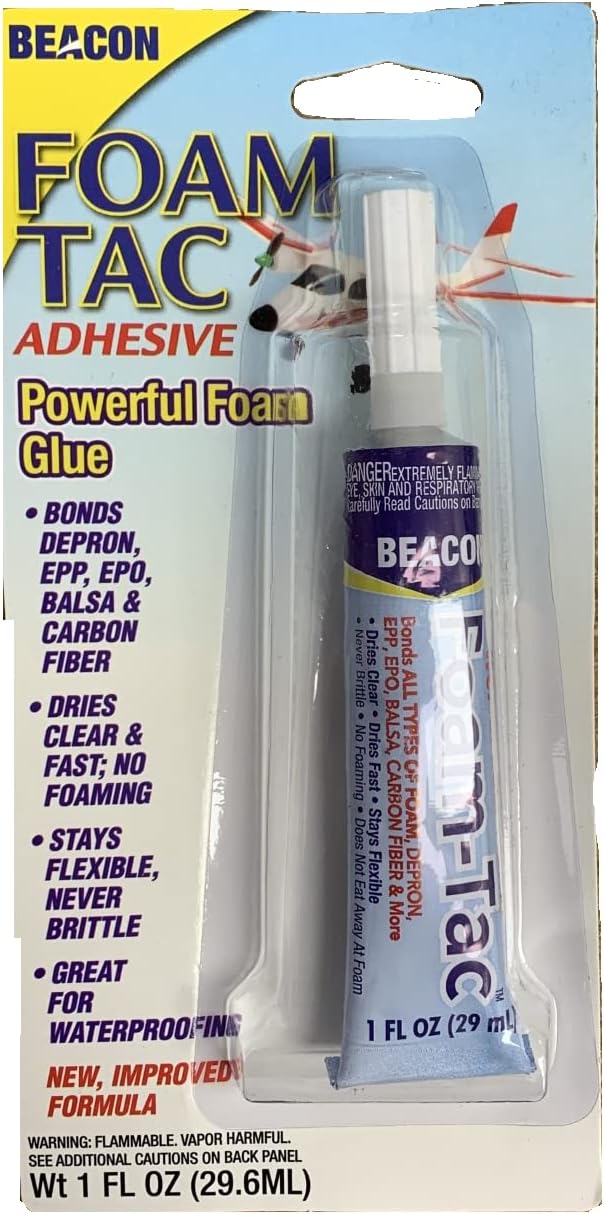 Beacon Adhesives FoamTac 33ml, Adhesive, 10 x 20 x 2 cm Amazon.co.uk