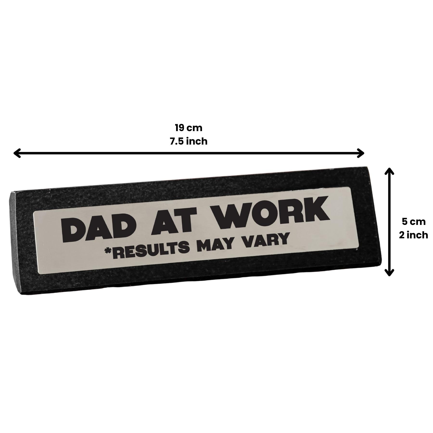 Boxer Gifts Dad at Work Desk Sign - Funny Birthday Present for Dads from Son or Daughter Father’s Day, Christmas - Image 5