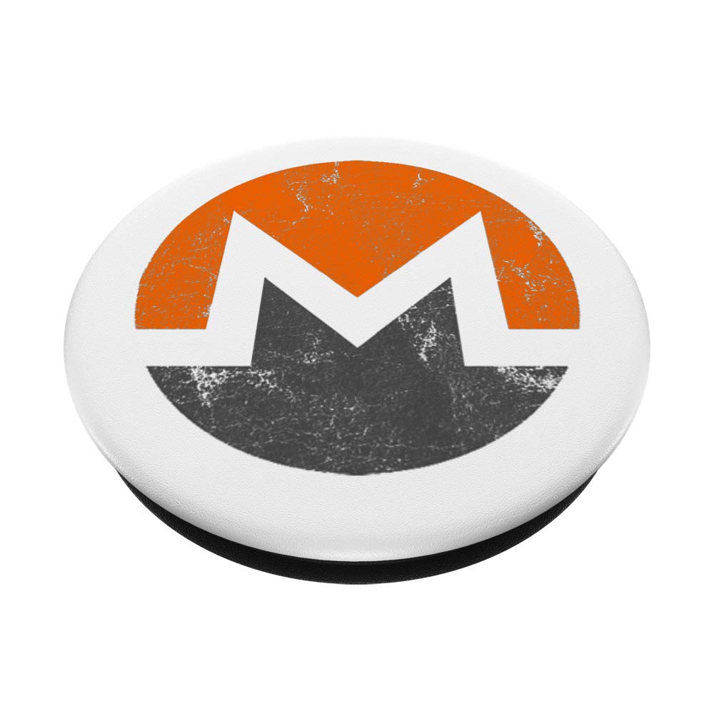 Amazon.com: Monero Logo Distressed Grunge Style PopSockets Grip and Stand  for Phones and Tablets : Cell Phones & Accessories