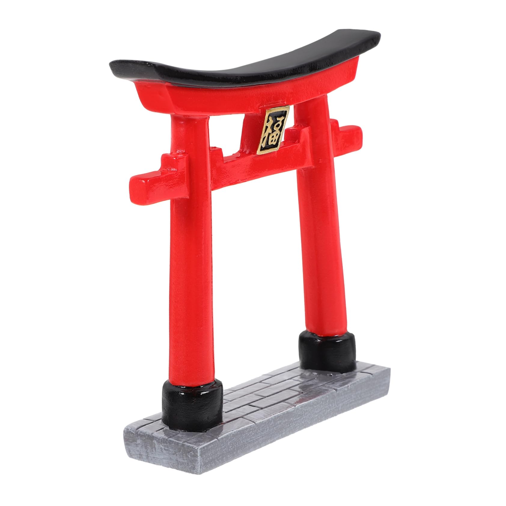 Sosoport 3pezzi Decorazione Acquario Torii Giapponese Scultura Ornamentale Per Paesaggi Accessorio Per e Acquari Per Decorazioni Domestiche e Regali