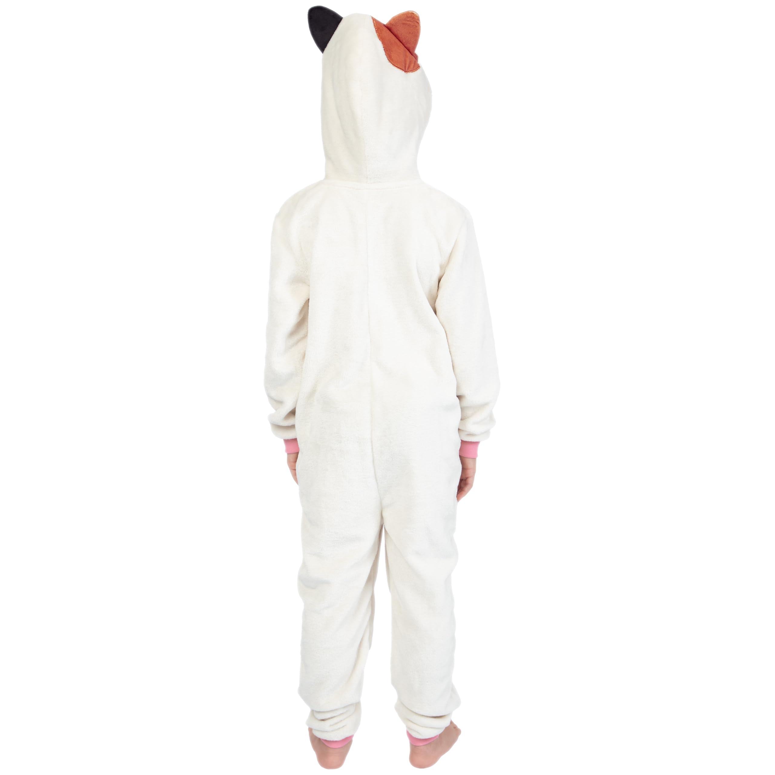 Squishmallows Chat Surpyjama Fille | Combinaison Enfant Polaire | Grenouillere Enfant | Pyjama Chaud | 5 E 13 Ans