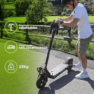 Trottinette électrique UrbanGlide eCross One – 800W, 50 km, Tout-Terrain 10"