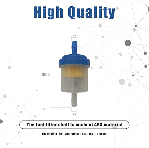 Miniatura 2 de Tubo de manguera de filtro de combustible de gasolina para scooter de 50 cc-150 cc, ATV, piezas de motocicleta, piezas de Go karts, Tao Tao,