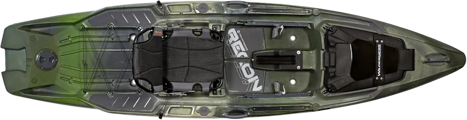 Wilderness Systems Recon 120 – Sit on Top Fishing Kayak – Premium Frame Seat – 12 ft Wilderness Systems Recon 120 – Sit on Top Fishing Kayak – Premium Frame Seat – 12 ft