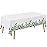 Gatherfun Sage Greenery Baby Shower Disposable Tablecloth, Plastic Table Cover for Baby Shower Party,Boho Greency 3 PCS, 54x 108