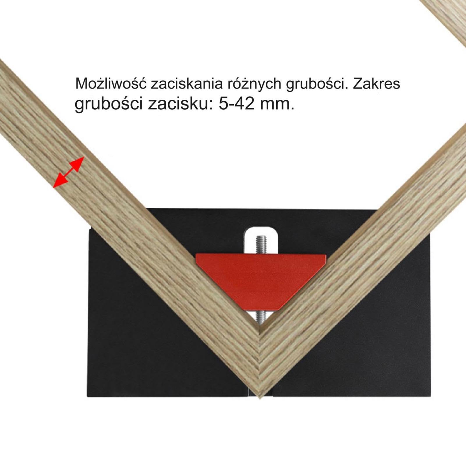 Przyrz?dy do jaskó?czego ogona do obróbki drewna, przyrz?d do ??czenia skrzynkowego,Zacisk podaj?cy do ramy k?towej | Przyrz?d do naro?ników, przyrz?d do wielowypustów do pi?y sto?owej, aluminiowy prz