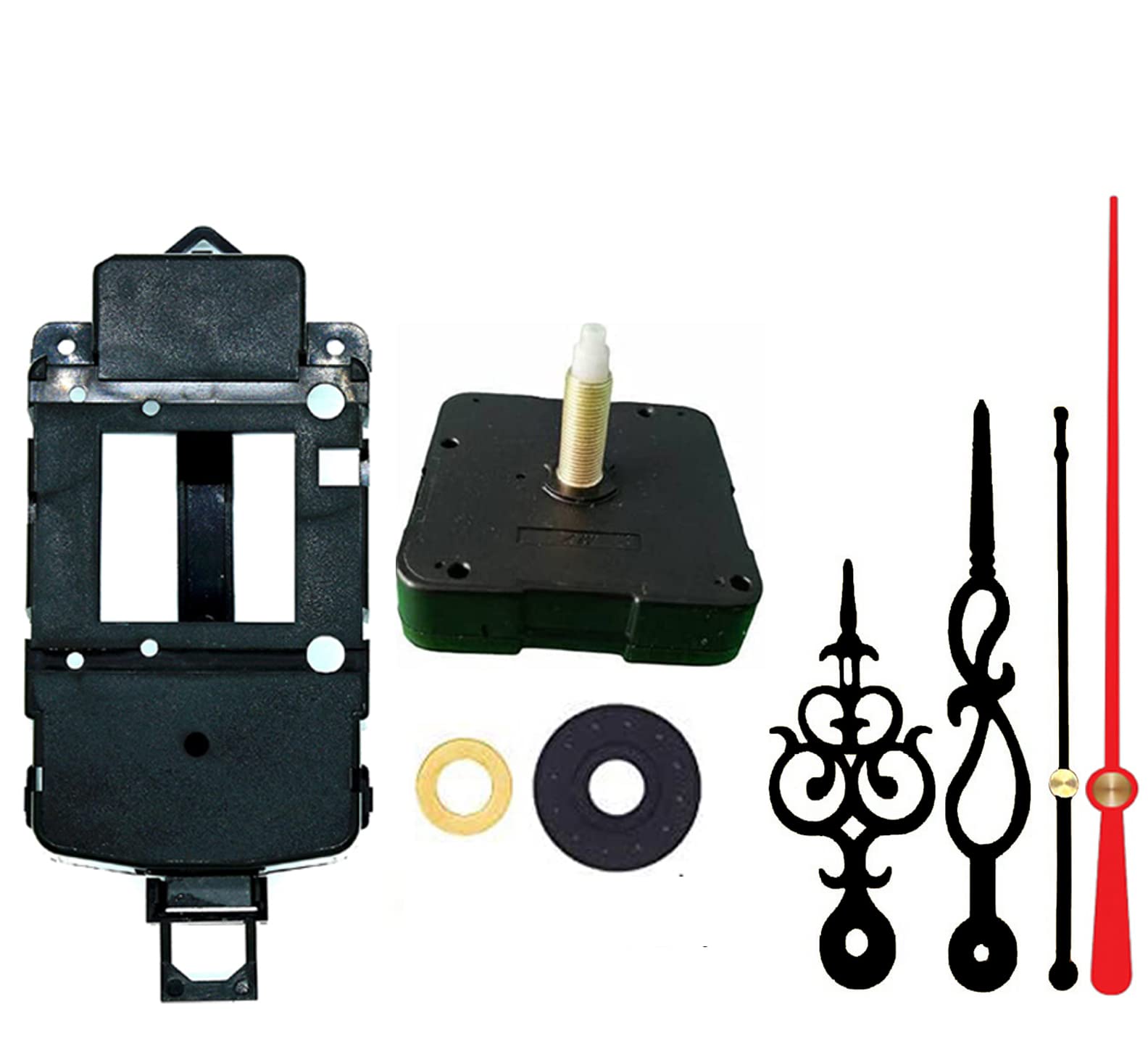 YOPY� TIK-TIK Pendulum Type Quartz Clock Moviment Mechanism 22 MM Ticking Motor DIY Kit Black,Red-image-5