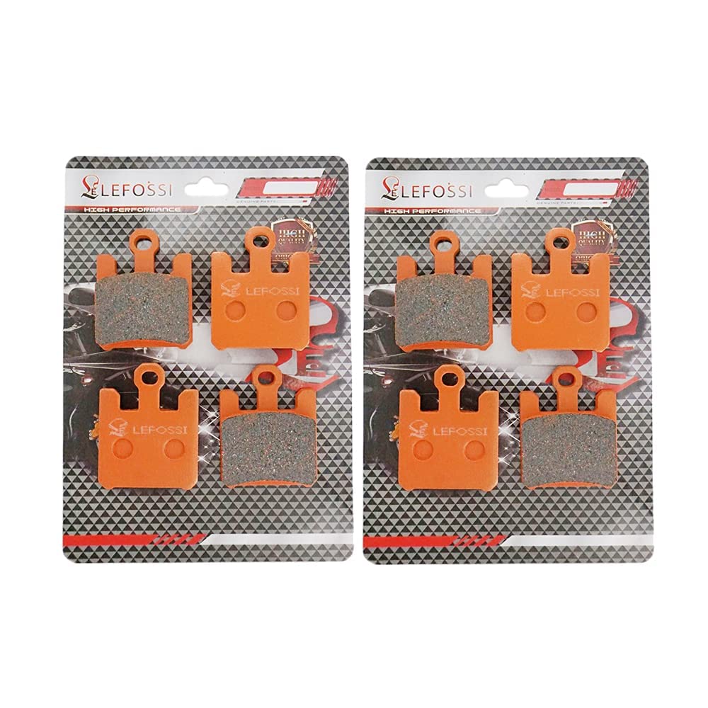 Lefossi Plaquettes De Frein Avant En Fibre De Carbone Compatibles Avec