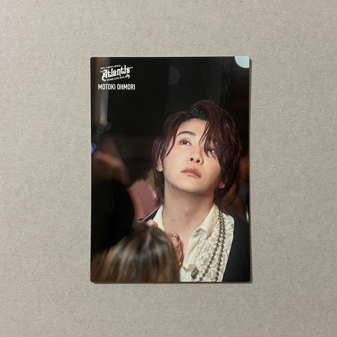 Mrs. GREEN APPLE 大森元貴 フォトカ レア Atlantis Amazon.co.jp: Mrs. GREEN APPLE Atlantis フォトカード 大森元