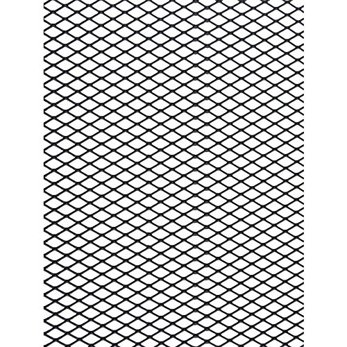 1108388 Griglia Alluminio, Nero, 120 x 20 cm