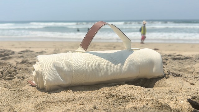 Amazon.com: NOONOOJOOJOO Minimalist Canvas Beach & Picnic Mat