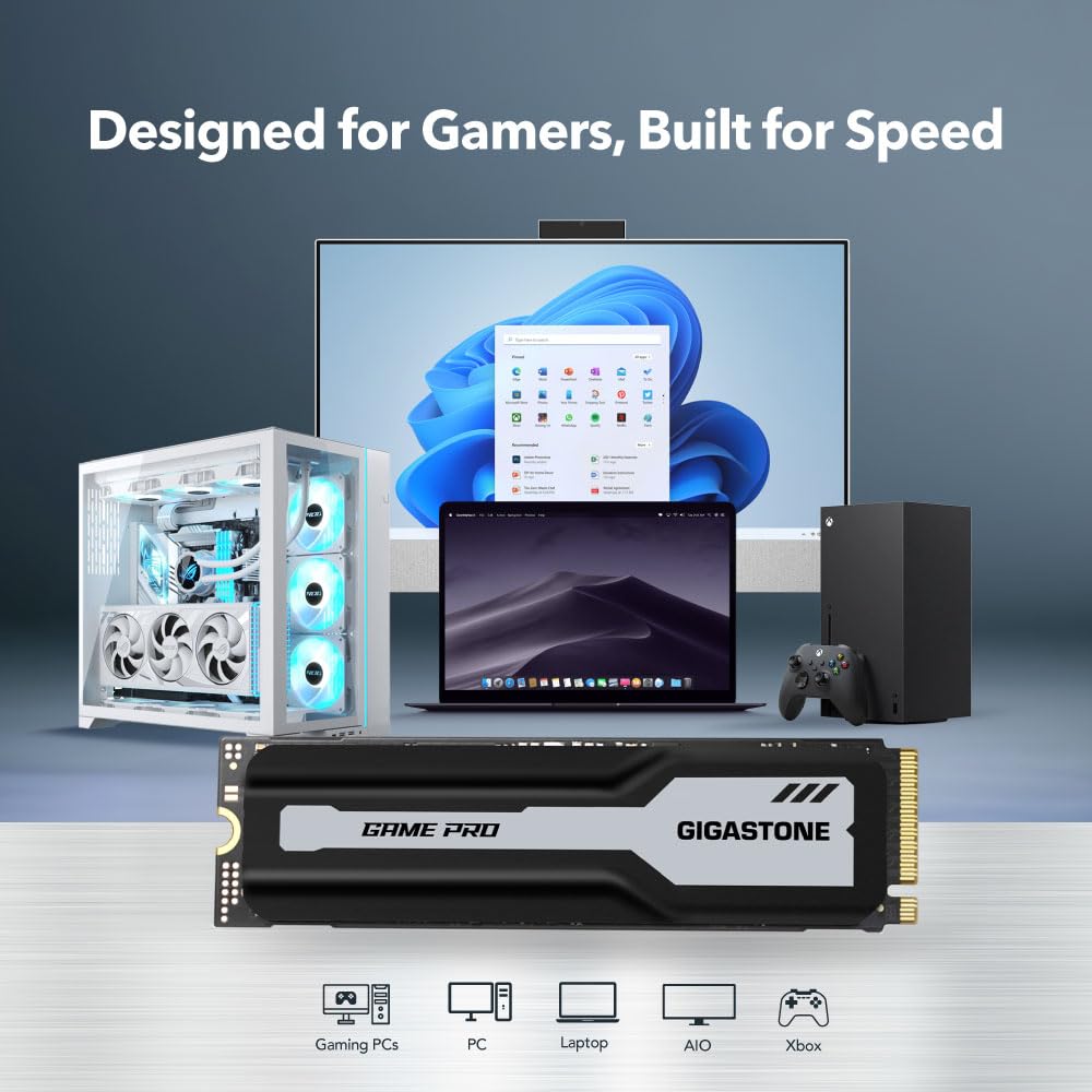 SSD NVMe ORICO 1TB PCIe 4.0 - Fino A 7200MB/s, Compatibile Con PS5 E PC - Foto 14