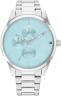 Camille Quartz Analog with Blue Dial Silver Stainless Steel Strap Watch for Women - TH1782767W