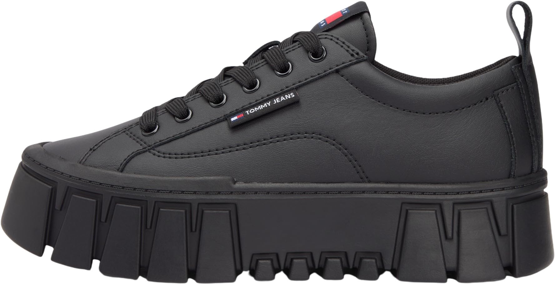 Tommy Jeans Women's Tjw Vulc Flatform Leather En0en03008 Low Top