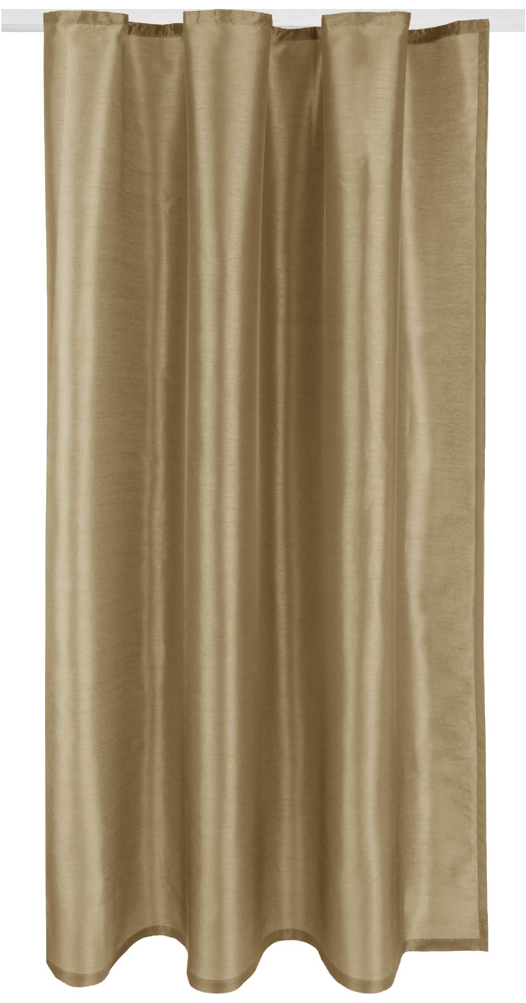 Bestlivings - Tende oscuranti, colore: tortora, Poliestere, Taupe Hell, Ösen 140x145cm